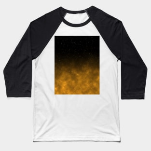 Yellow Galaxy Baseball T-Shirt